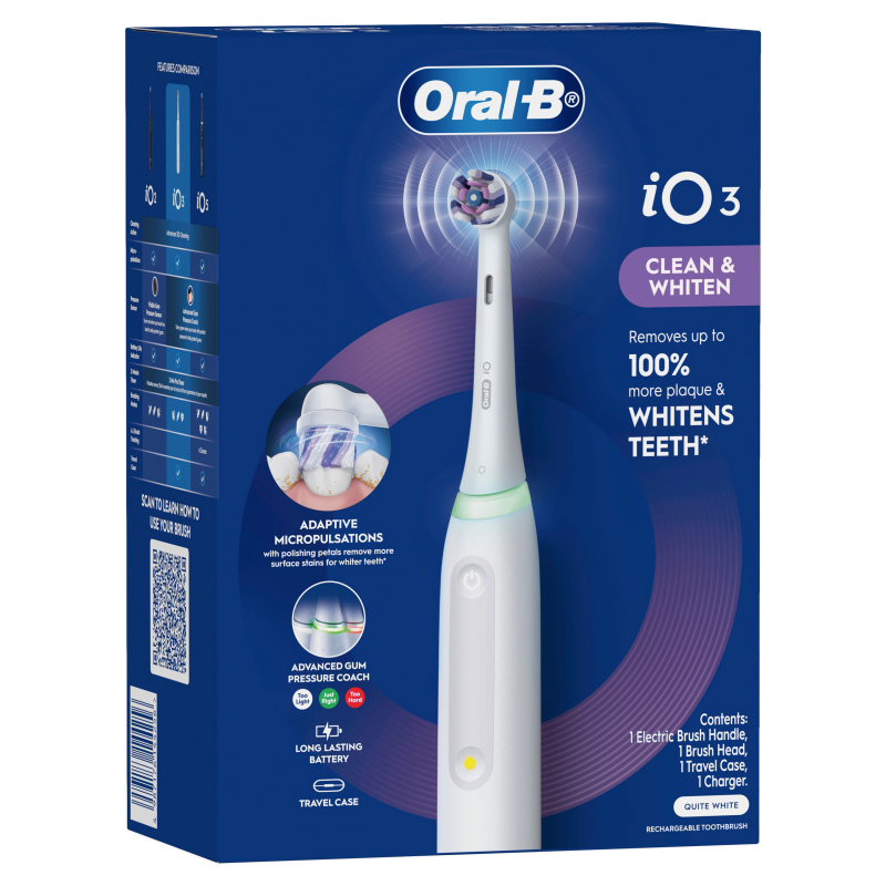 Oral-B iO3 Series 3 Electric Toothbrush White